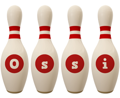 Ossi bowling-pin logo