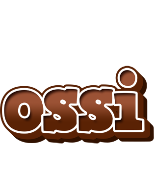 Ossi brownie logo