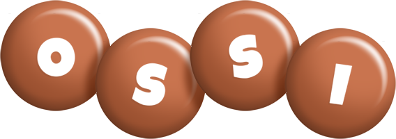Ossi candy-brown logo