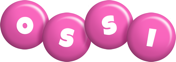 Ossi candy-pink logo