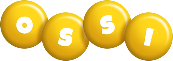 Ossi candy-yellow logo
