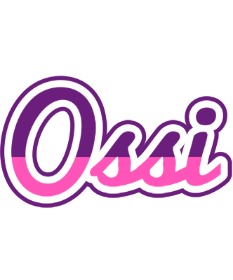 Ossi cheerful logo