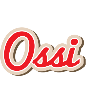 Ossi chocolate logo