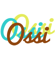 Ossi cupcake logo