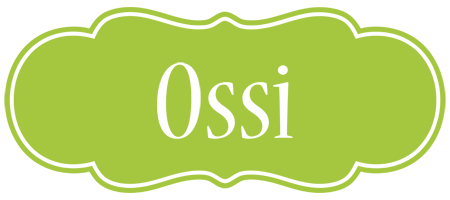 Ossi family logo