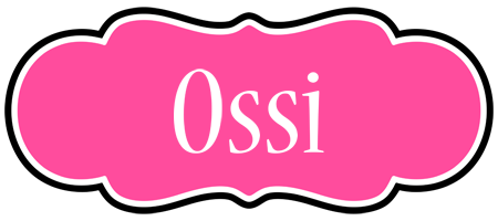 Ossi invitation logo