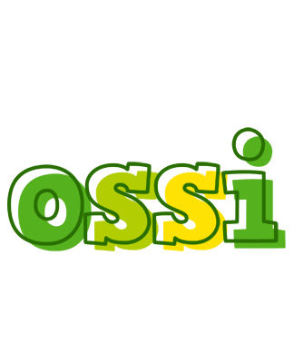 Ossi juice logo