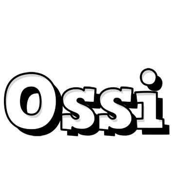 Ossi snowing logo