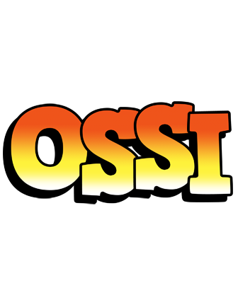 Ossi sunset logo