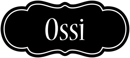 Ossi welcome logo