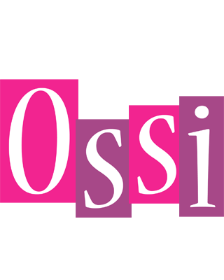 Ossi whine logo