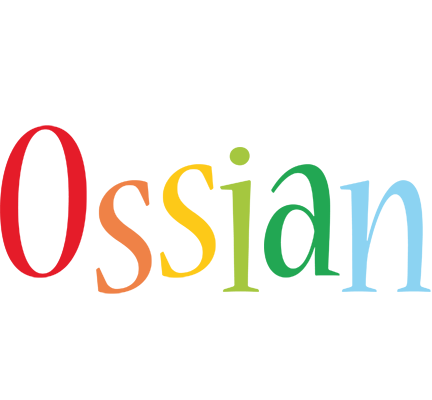 Ossian birthday logo