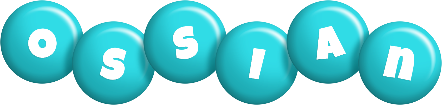 Ossian candy-azur logo