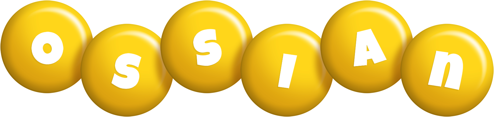 Ossian candy-yellow logo