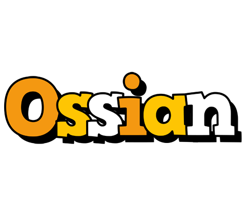 Ossian cartoon logo