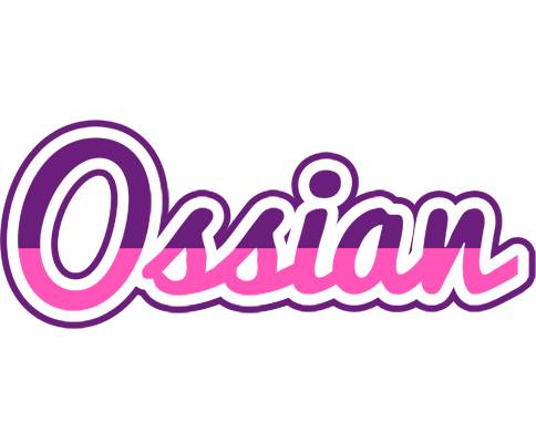 Ossian cheerful logo