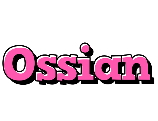 Ossian girlish logo