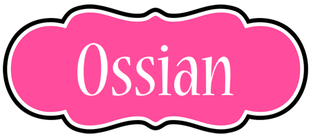 Ossian invitation logo