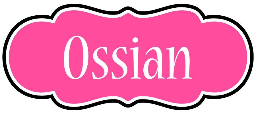 Ossian invitation logo
