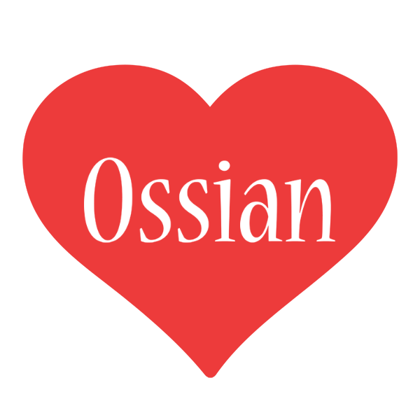 Ossian love logo