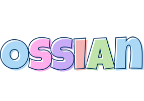 Ossian pastel logo