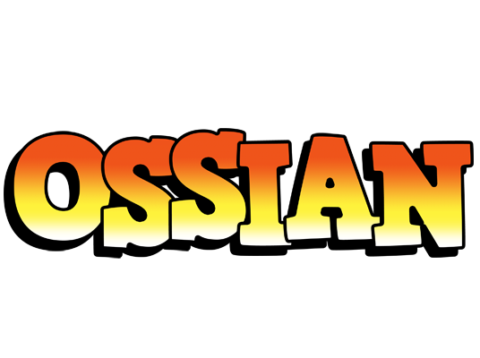 Ossian sunset logo