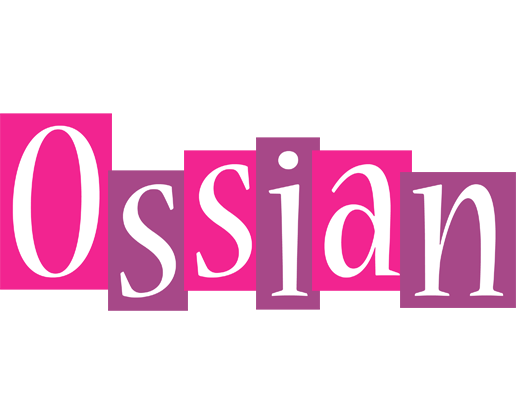 Ossian whine logo