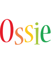 Ossie birthday logo