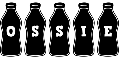 Ossie bottle logo