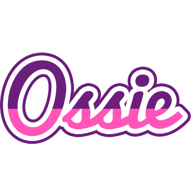 Ossie cheerful logo