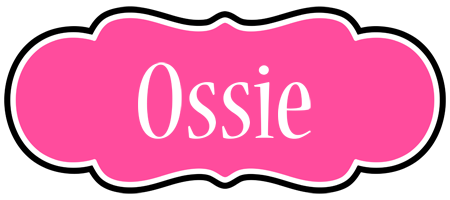 Ossie invitation logo