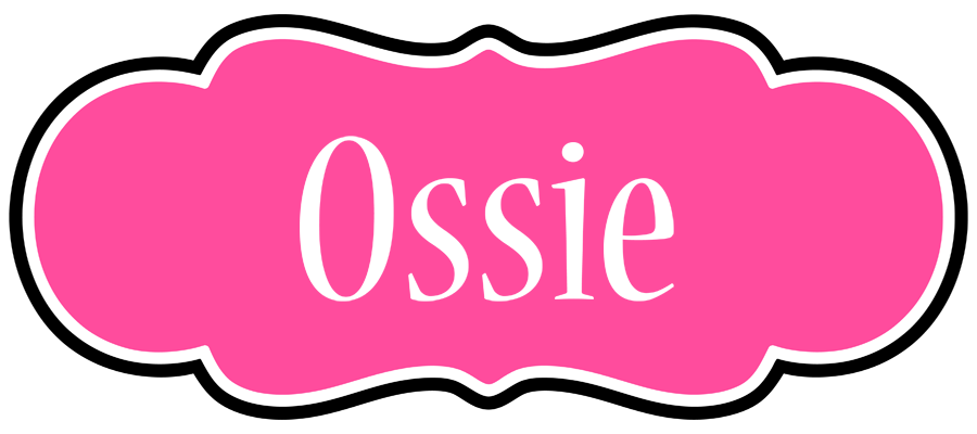 Ossie invitation logo
