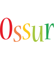 Ossur birthday logo