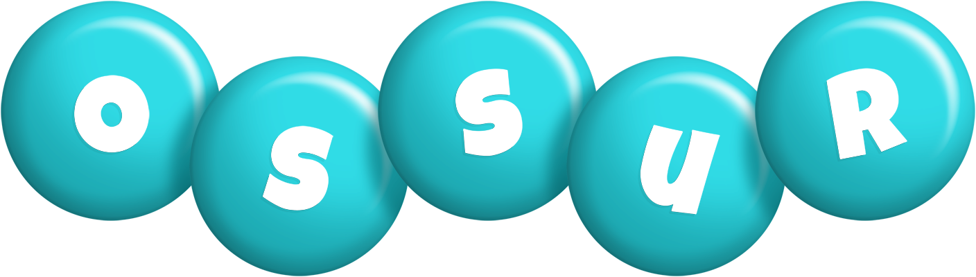 Ossur candy-azur logo