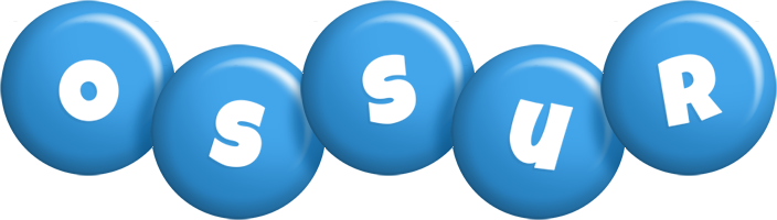 Ossur candy-blue logo