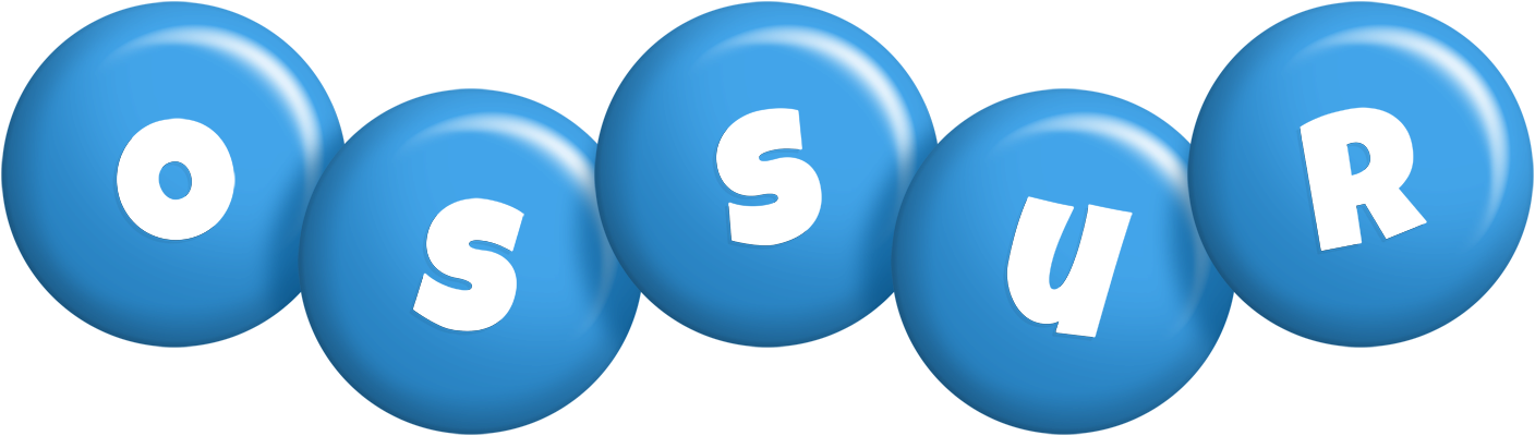 Ossur candy-blue logo