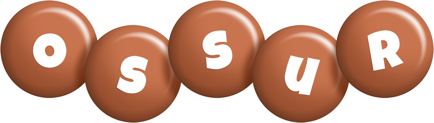 Ossur candy-brown logo