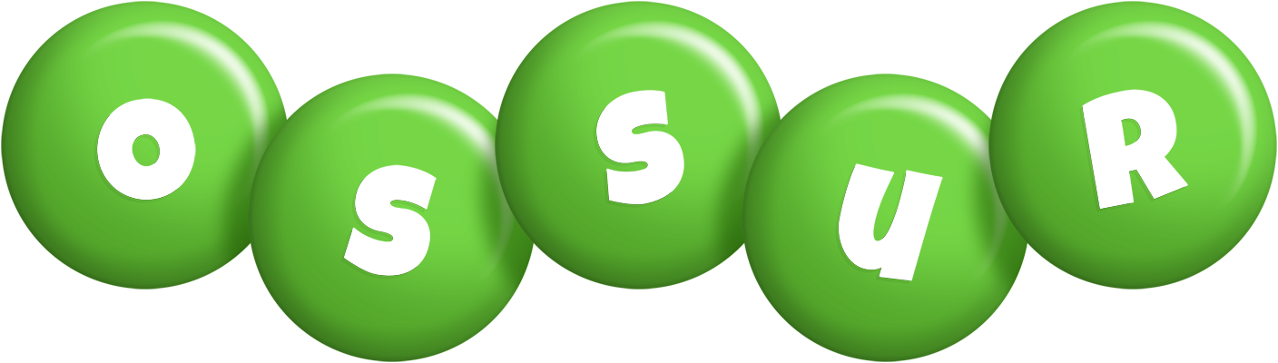 Ossur candy-green logo
