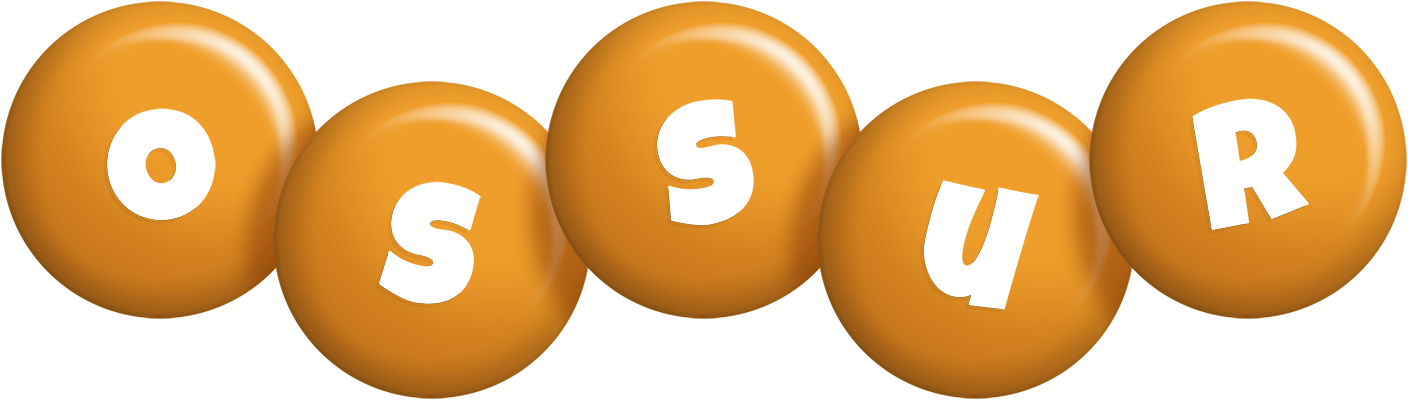 Ossur candy-orange logo