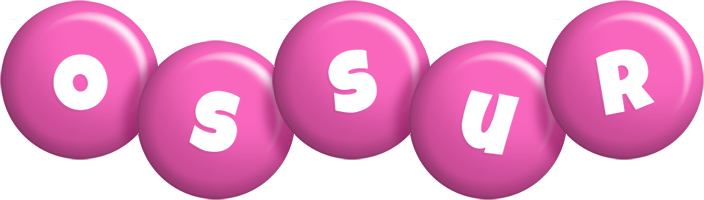 Ossur candy-pink logo