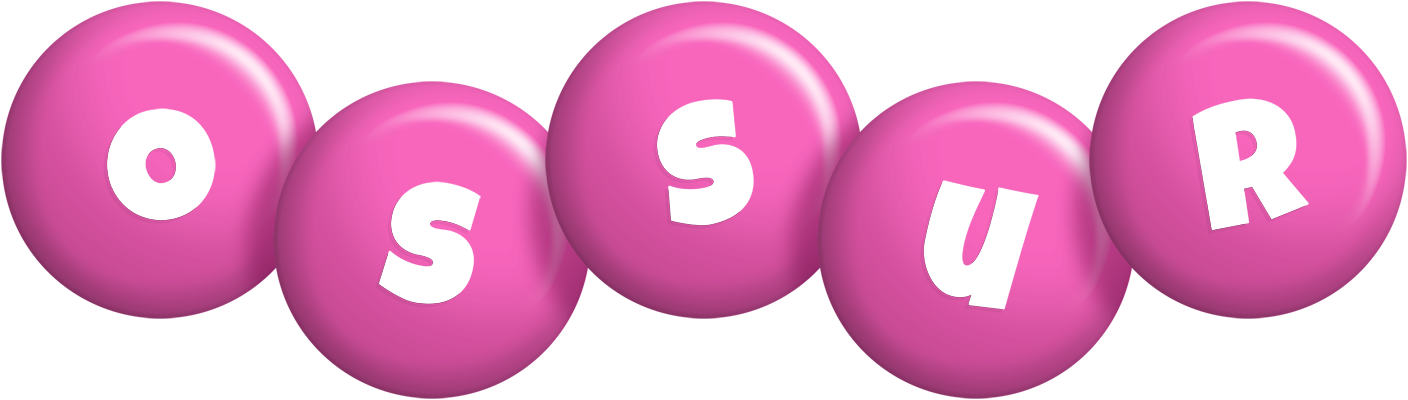 Ossur candy-pink logo