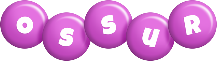 Ossur candy-purple logo