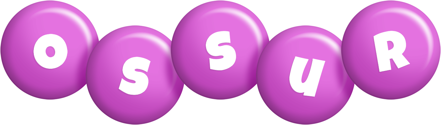 Ossur candy-purple logo