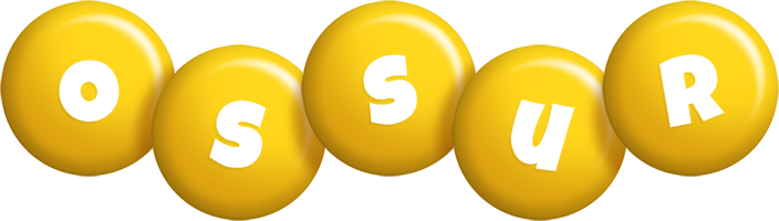 Ossur candy-yellow logo