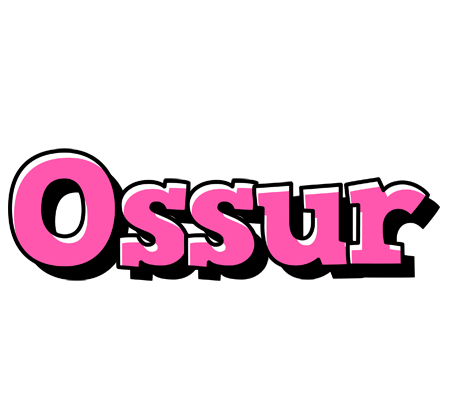 Ossur girlish logo