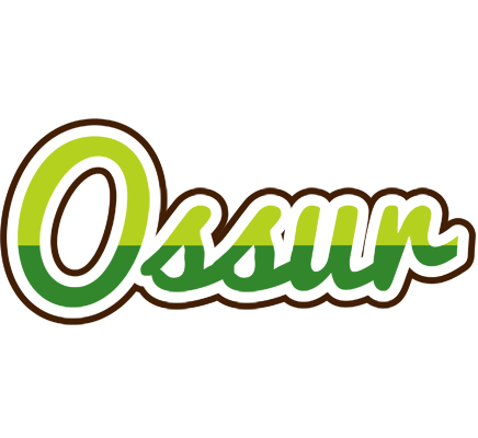 Ossur golfing logo