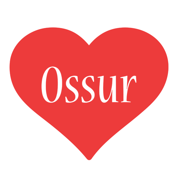 Ossur love logo