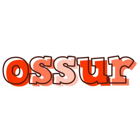 Ossur paint logo