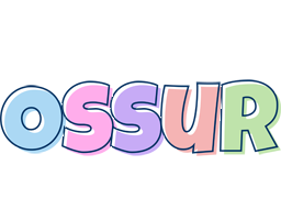 Ossur pastel logo