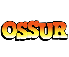 Ossur sunset logo